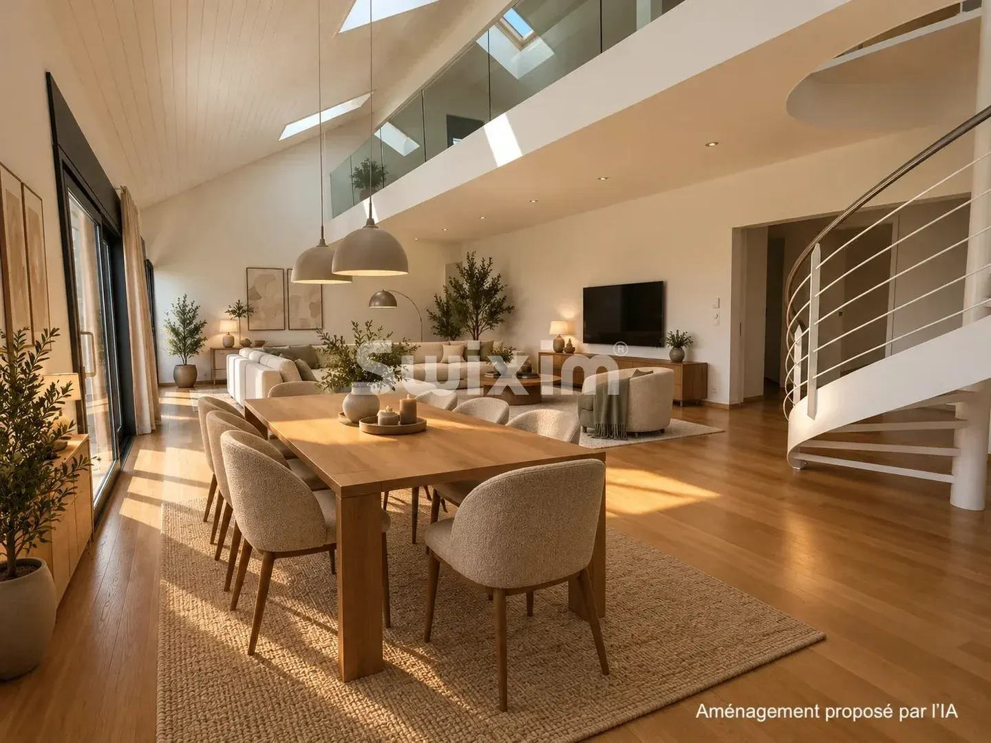 Wunderschöne Penthouse mit großzügigen Volumen - Foto 1 von 12