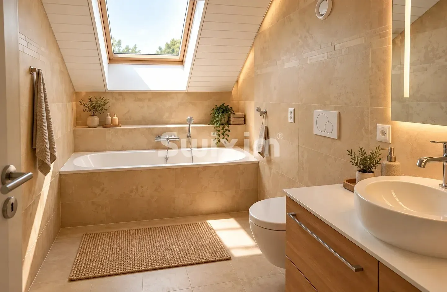 Wunderschöne Penthouse mit großzügigen Volumen - Foto 11 von 12