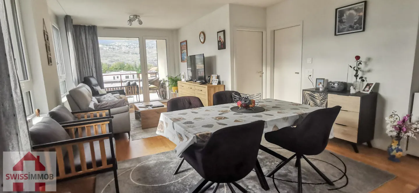 Charmant Appartement Neuf à Bramois - Photo 1 sur 7
