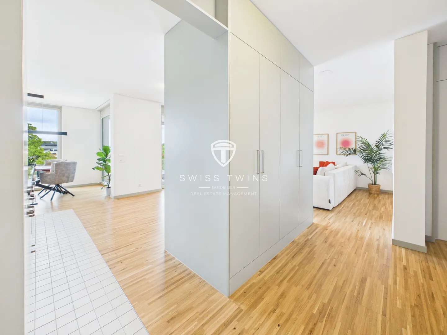 Appartamento nuovo di 3,5 locali con balcone a Dübendorf in affitto - Foto 10 di 13