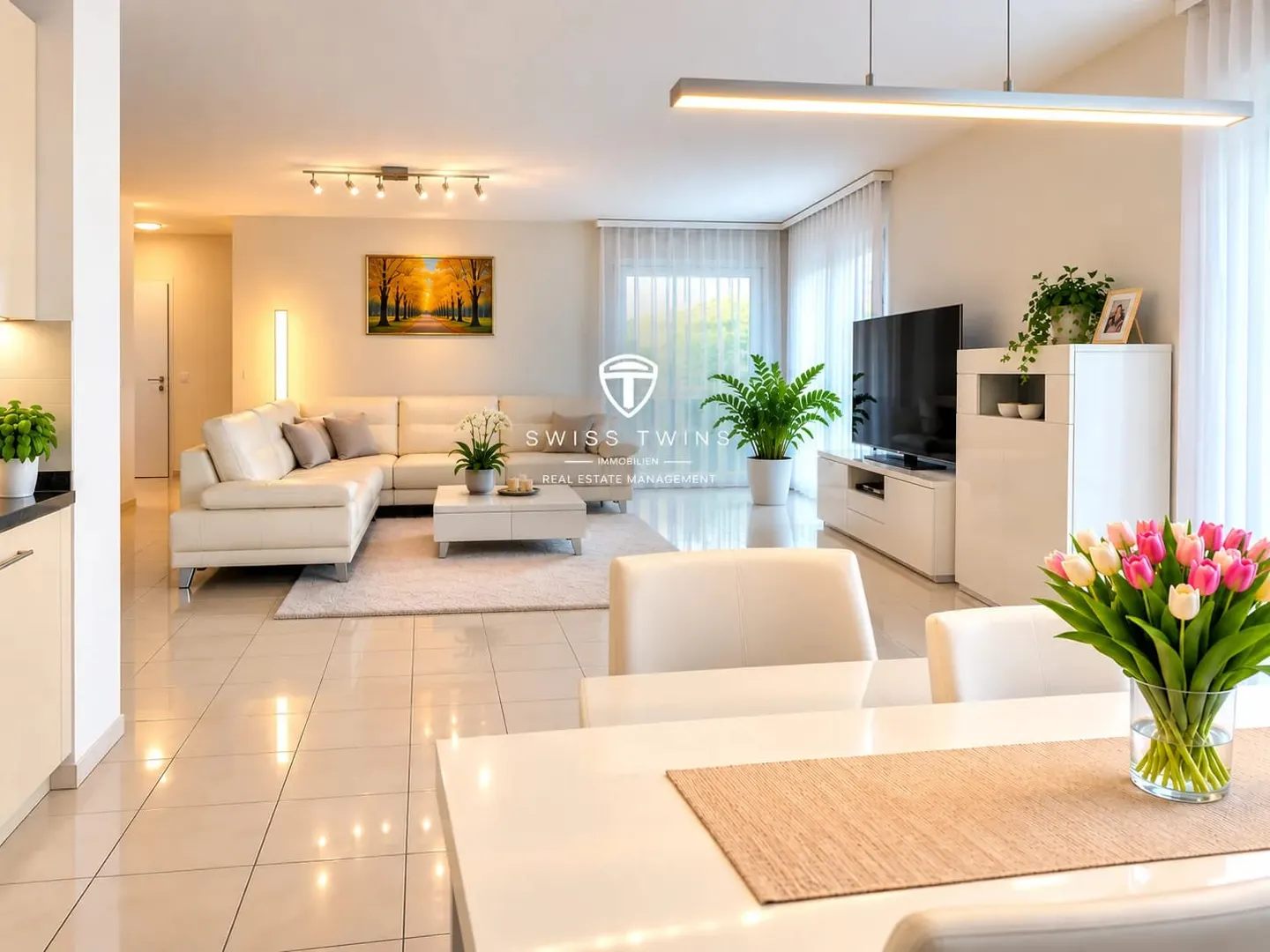 Sogno di famiglia a Bülach - Ampio appartamento con giardino di 4,5 locali con circa 100 m² di area esterna - Foto 1 di 13