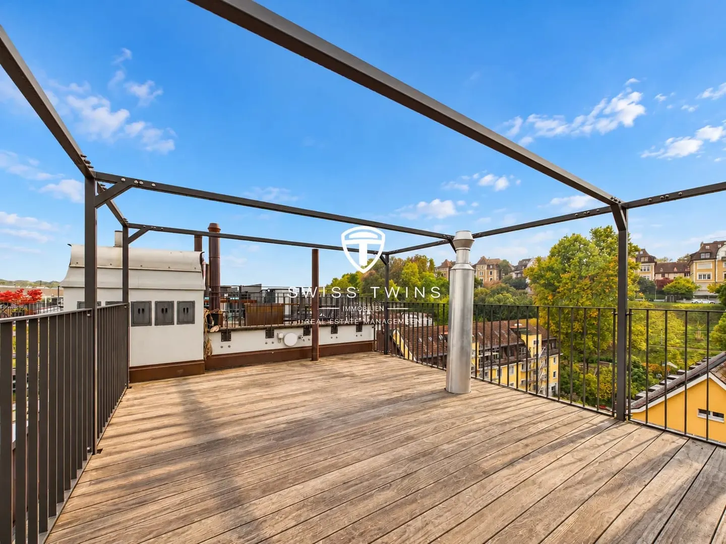 Exklusives Wohnen über den Dächern von Zürich - Stilvolle 2.5-Zimmer-Wohnung mit Terrasse - Foto 8 di 10