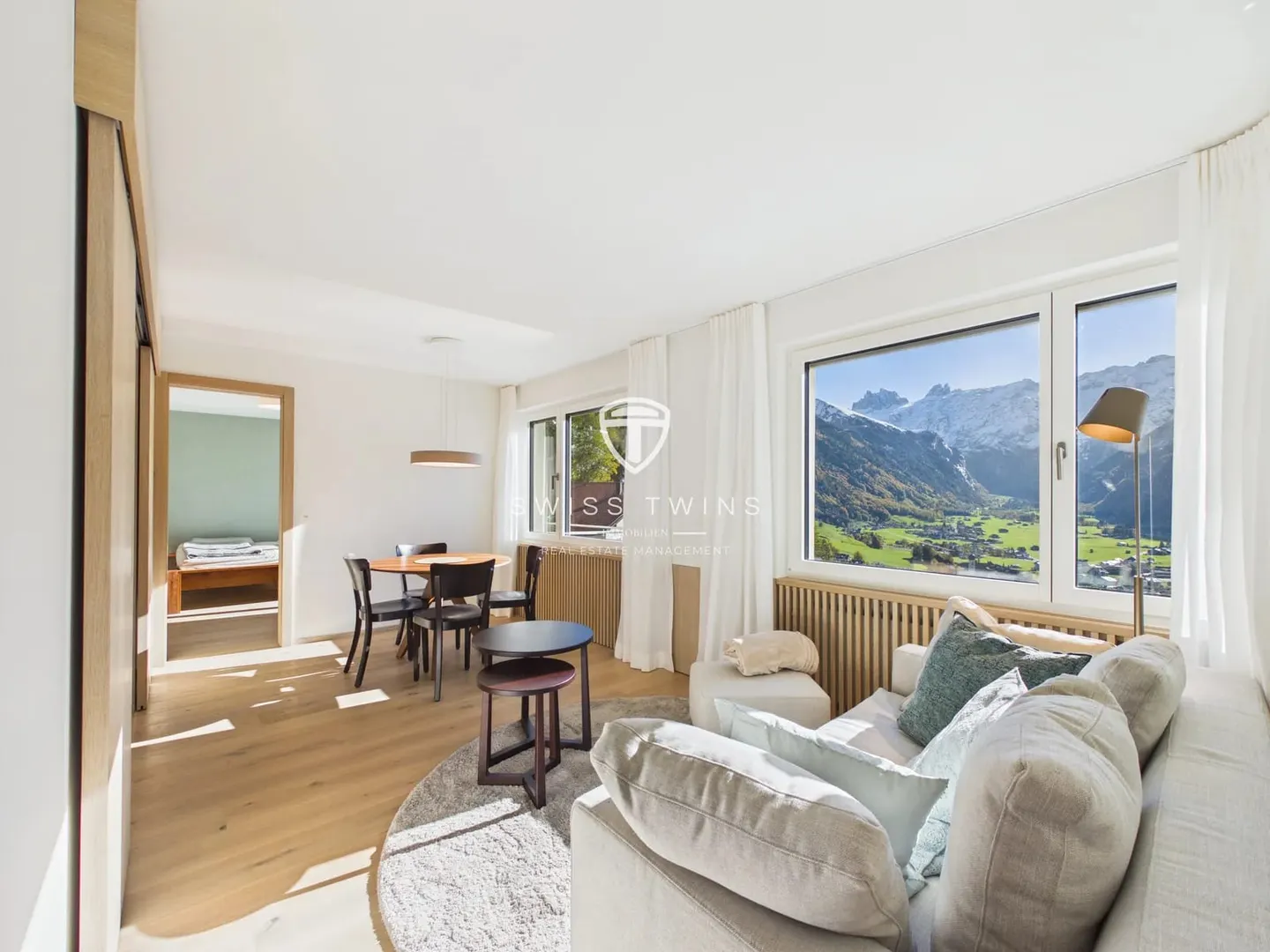 Stilvolle Wohnung mit Bergsicht - Foto 6 von 13