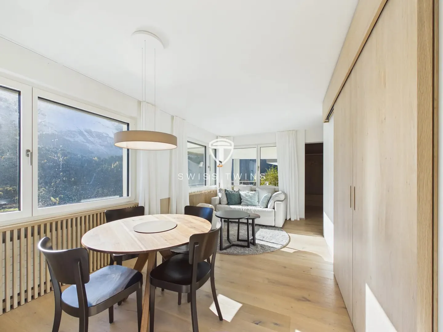 Stilvolle Wohnung mit Bergsicht - Foto 10 von 13