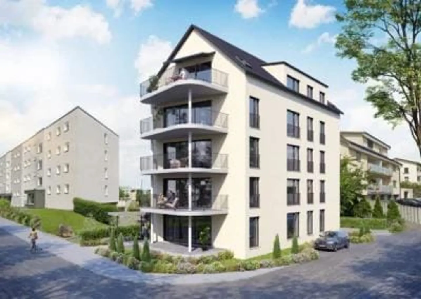 3.5-Zimmer-Gartenwohnung mit Sitzplatz und Garten in Amriswil - Foto 12 di 13