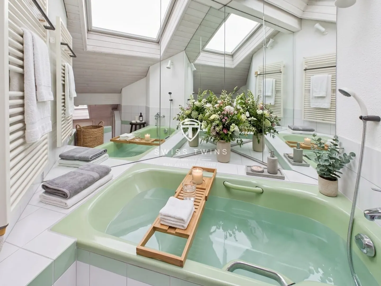 Exclusive 6.5-room penthouse duplex with winter garden & private roof garden in Cham - Photo 4 of 13