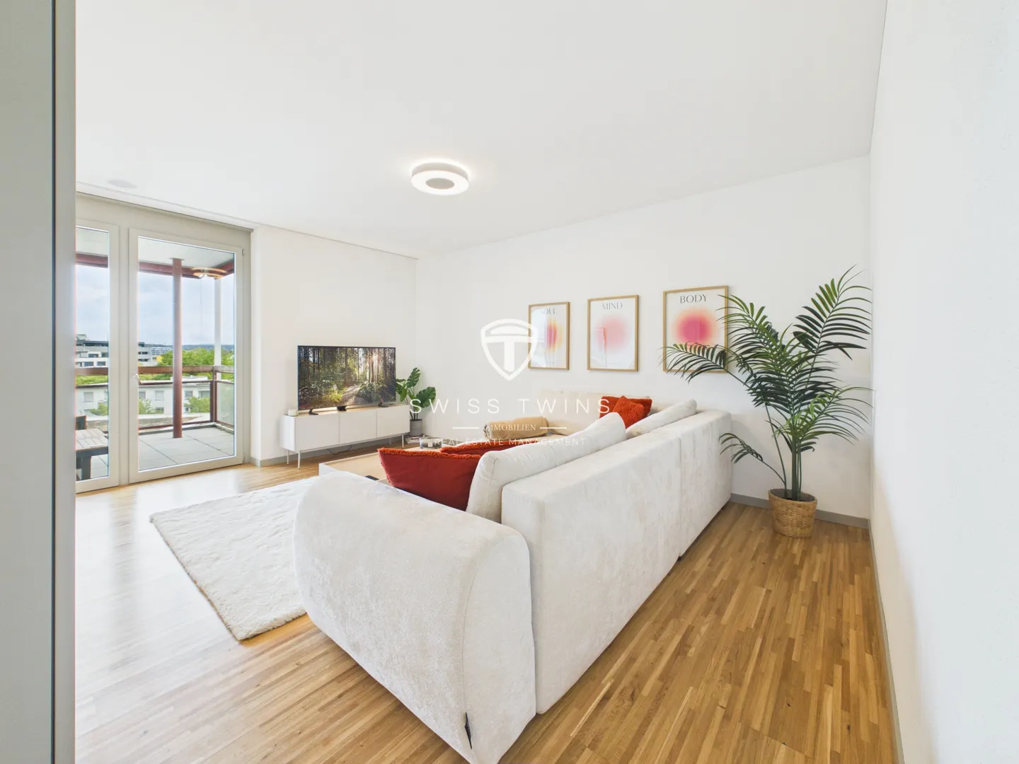 Appartamento nuovo di 3,5 locali con balcone a Dübendorf in affitto - Foto 7 di 13