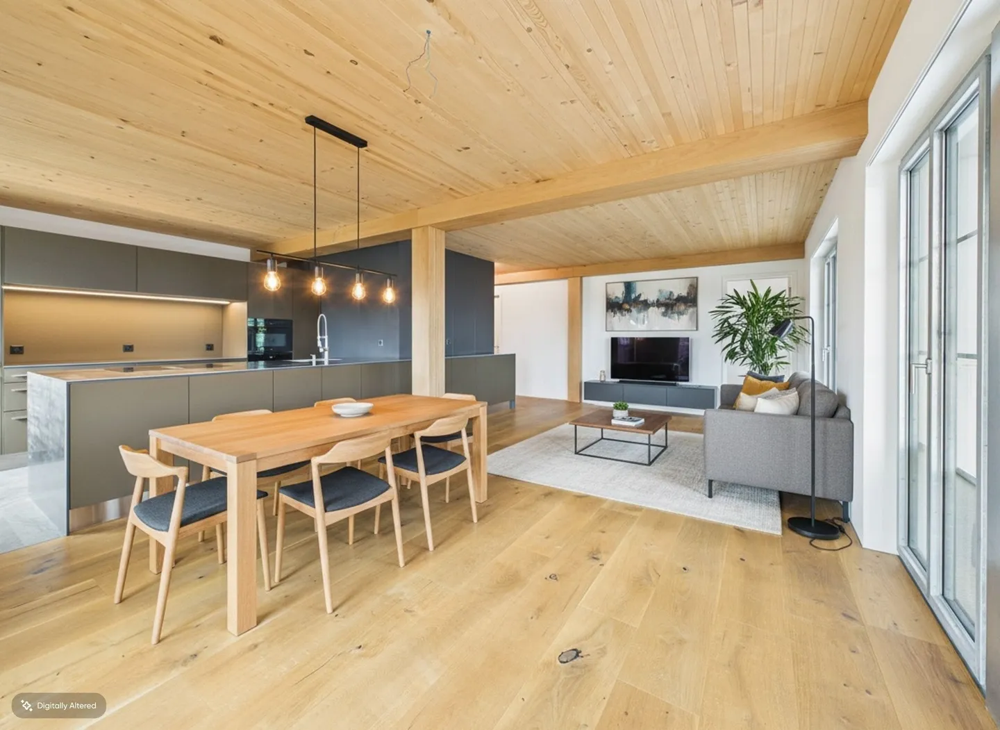 Stilvolle Wohnung mit grossem Balkon - Foto 6 von 13