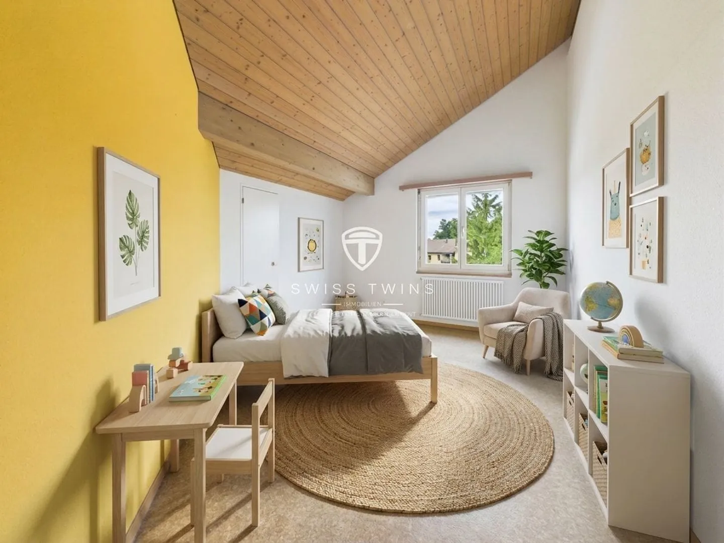 Exclusive 6.5-room penthouse duplex with winter garden & private roof garden in Cham - Photo 2 of 13