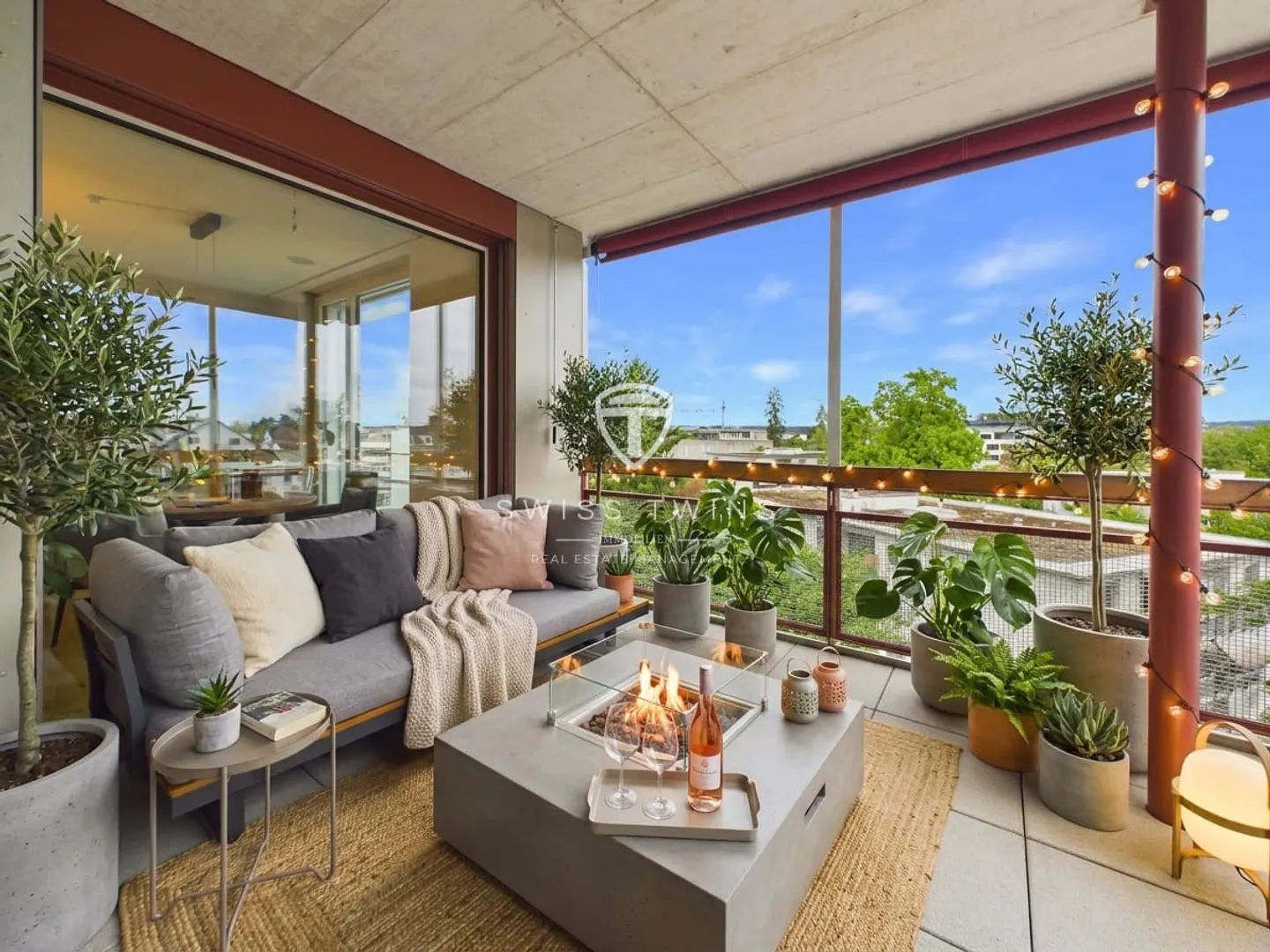 Appartamento nuovo di 3,5 locali con balcone a Dübendorf in affitto - Foto 12 di 13