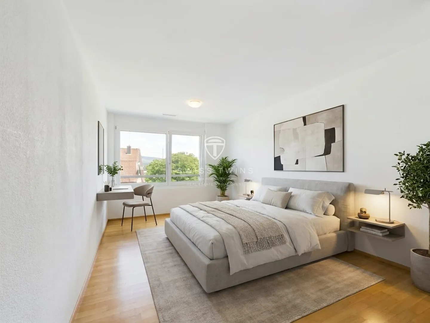 Casa d'angolo di 5.5 locali con vista panoramica e terrazza a Horgen - Foto 10 di 13