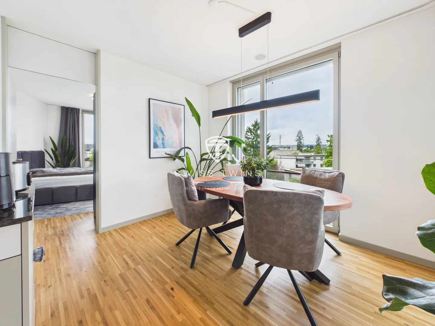 Appartamento nuovo di 3,5 locali con balcone a Dübendorf in affitto - Foto 4 di 13
