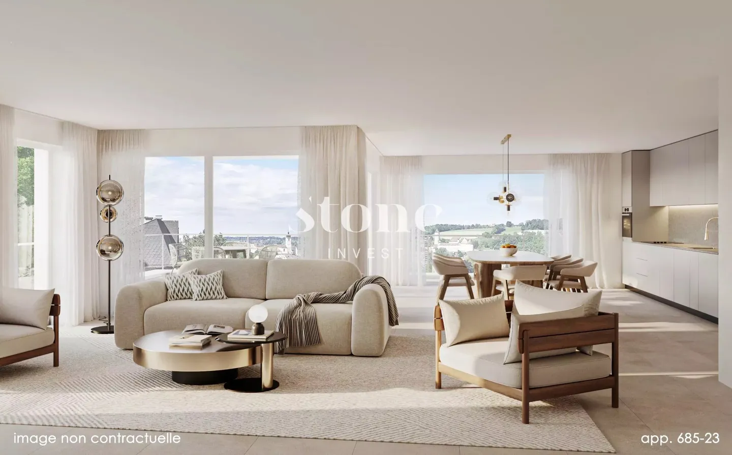 Appartement moderne avec jardin - Photo 6 sur 10