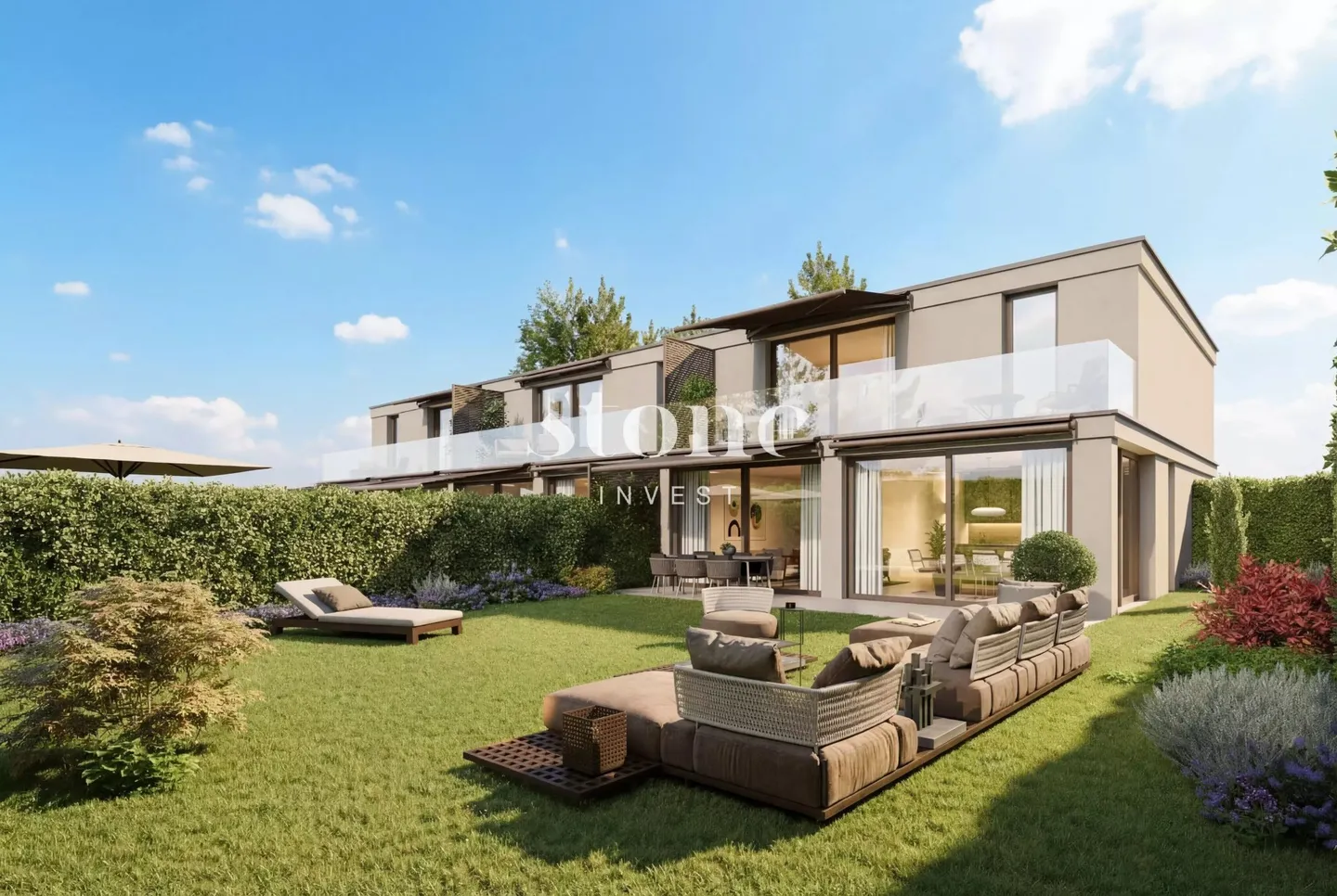 Villa bifamiliare HPE a Chêne-Bourg - Foto 1 di 5