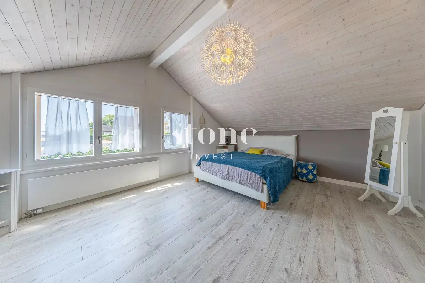 Casa con vista lago e 6 camere a Founex vicino alla Scuola Internazionale - Foto 7 di 13