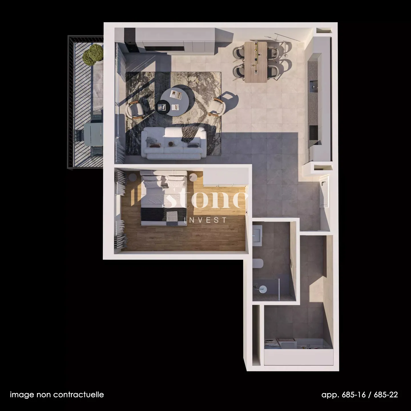 Superbe appartement neuf avec balcon - Foto 3 di 10