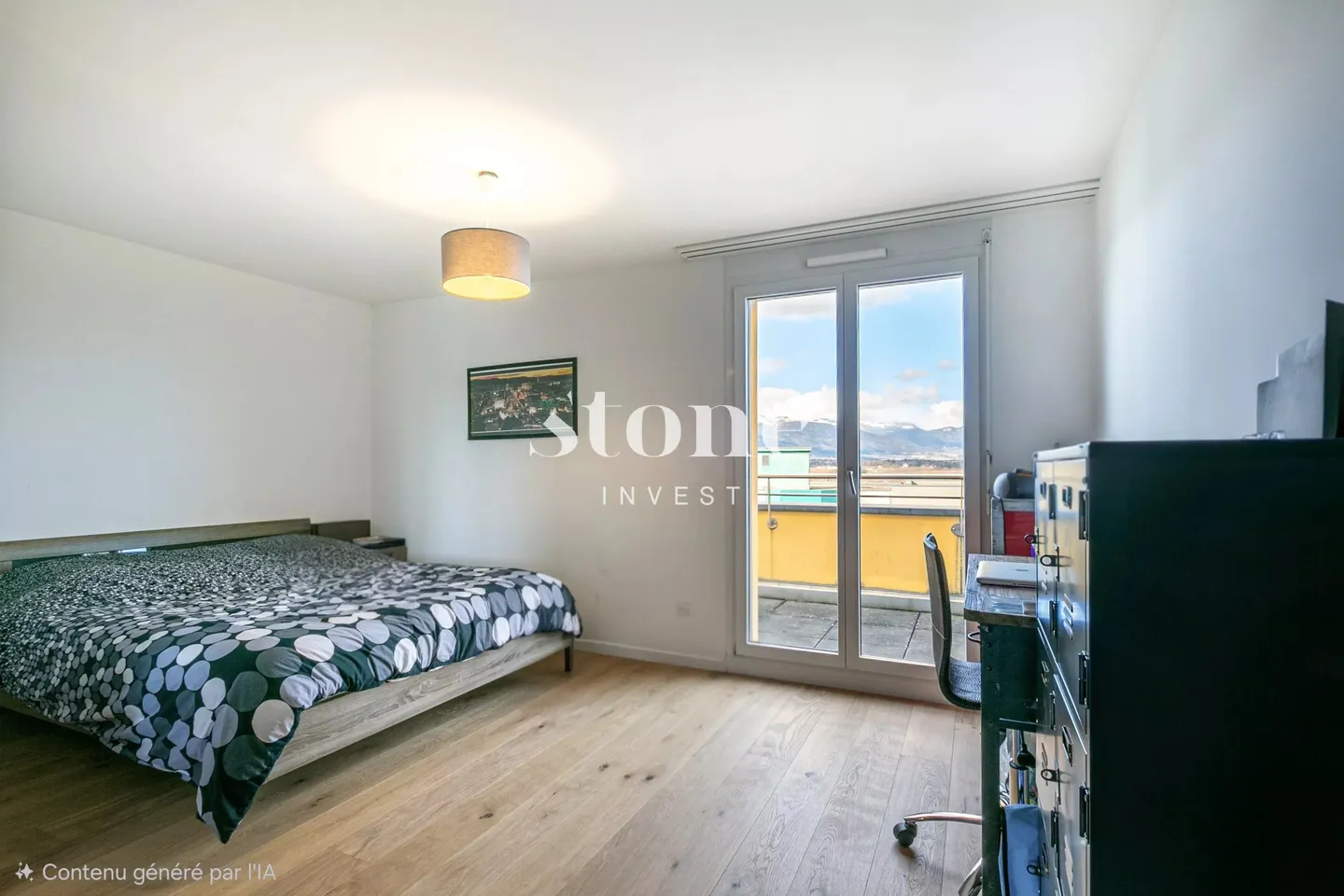 Superbe attique avec mezzanine - Photo 9 sur 13