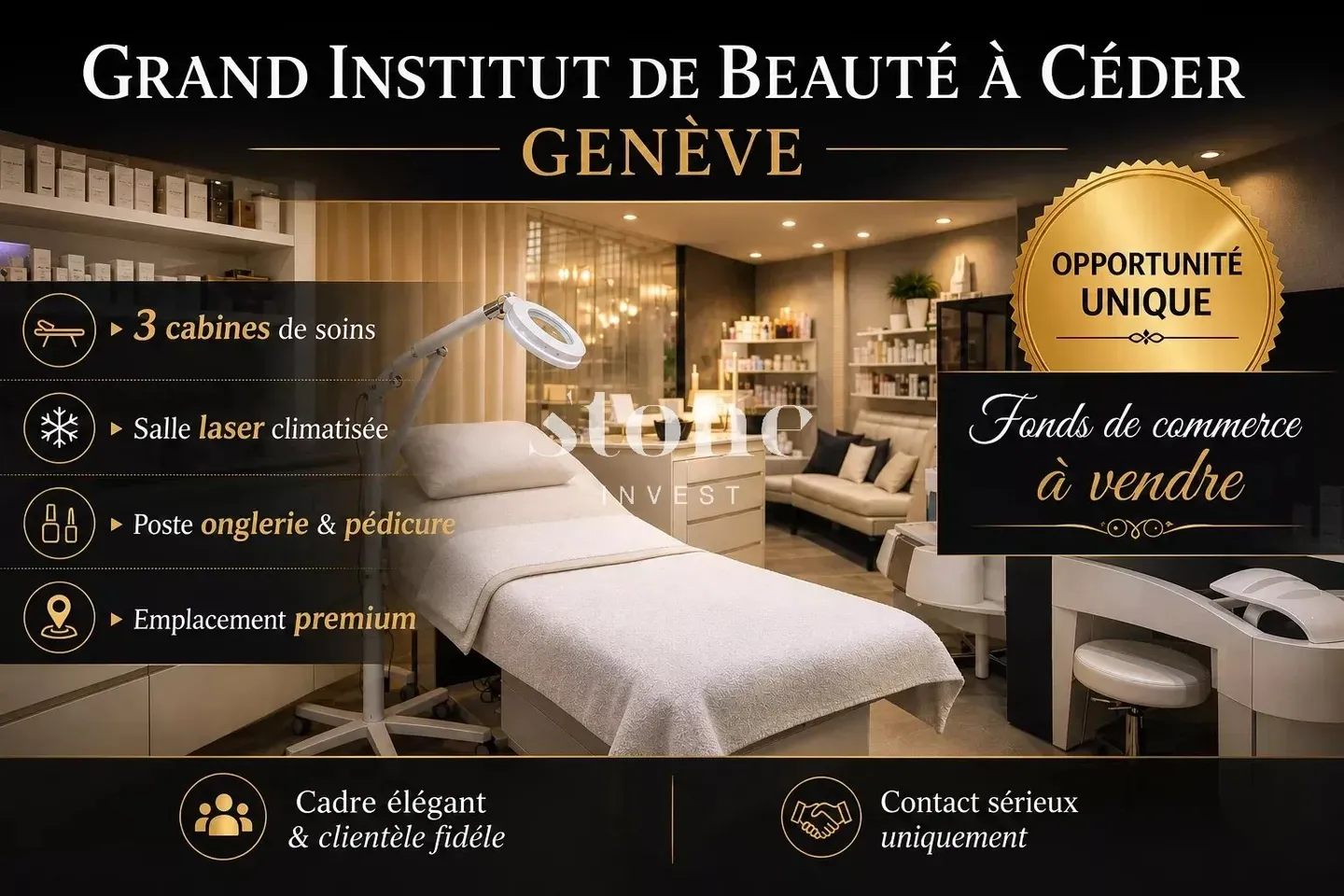 Institut de Beauté à Vendre - Photo 1 sur 1