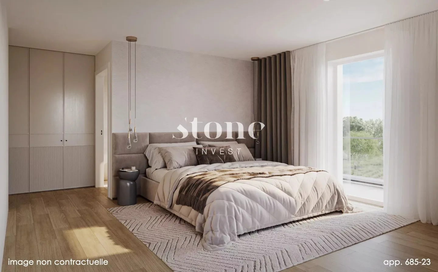 Appartement moderne avec jardin - Photo 3 sur 10