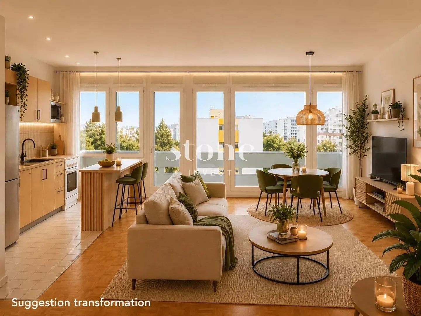 Helle 2-Zimmer-Wohnung mit großem Balkon und Garage - Foto 1 von 12