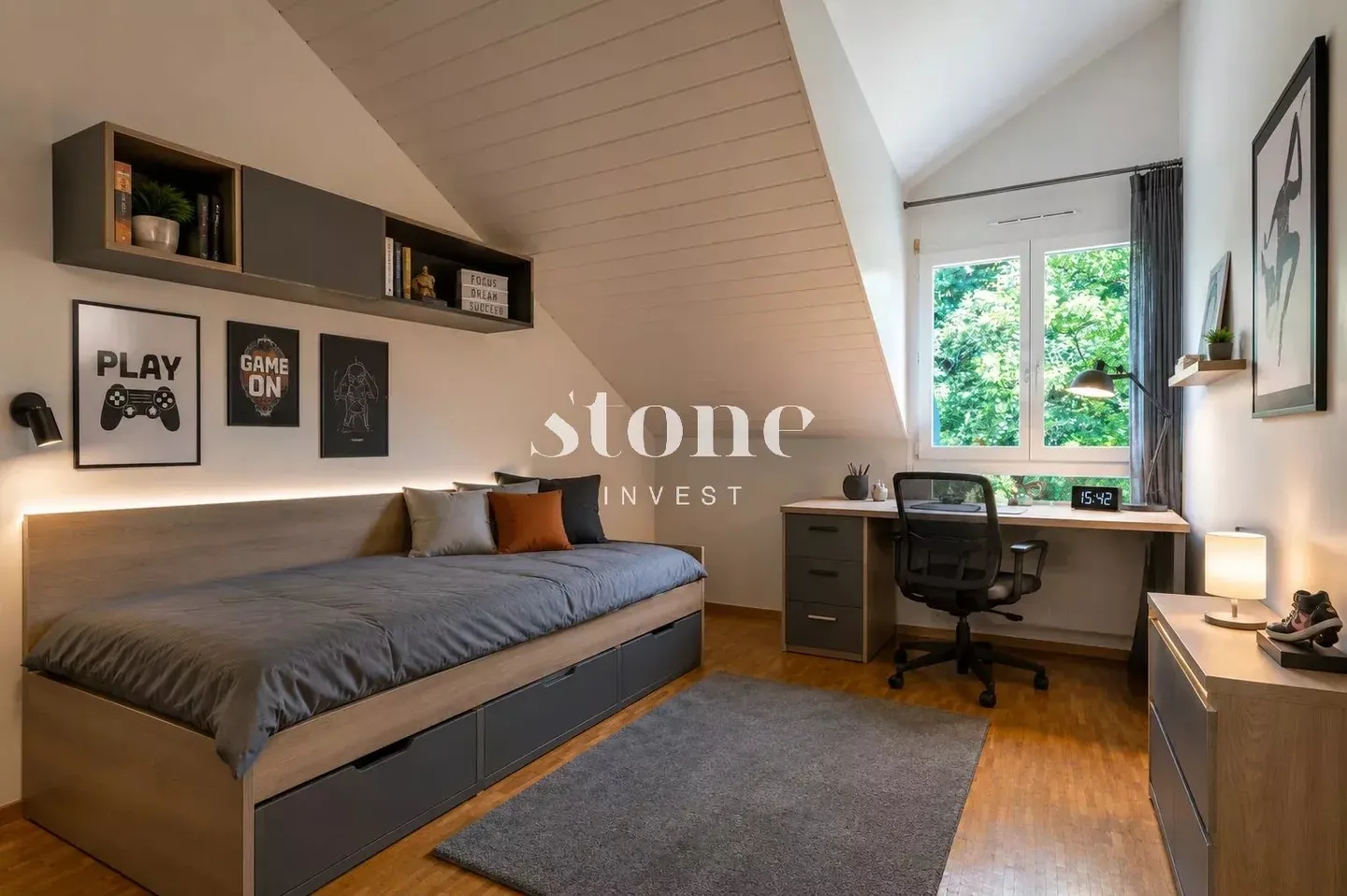 Wunderschöne Dachgeschosswohnung mit Charakter - Foto 6 von 9