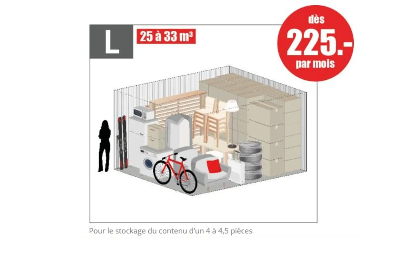 Box in affitto (Self-storage) 5 min da Yverdon - Foto 5 di 7