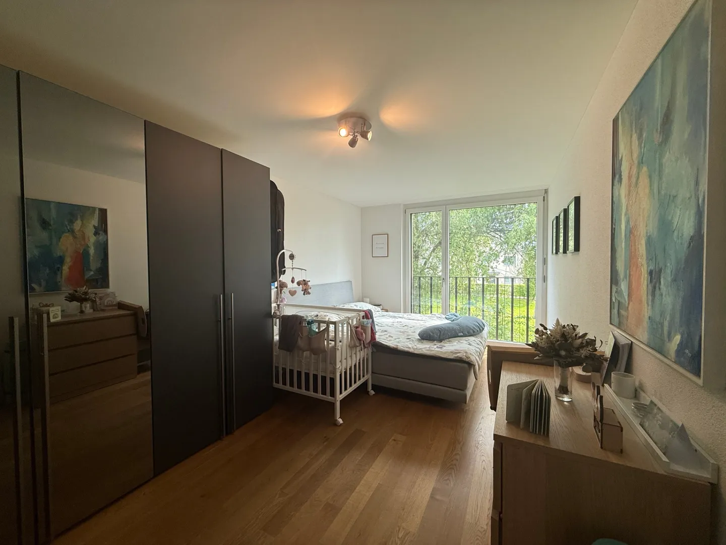 Appartement moderne de 3.5 pièces dans un endroit calme près d'une zone de loisirs - Photo 6 sur 11