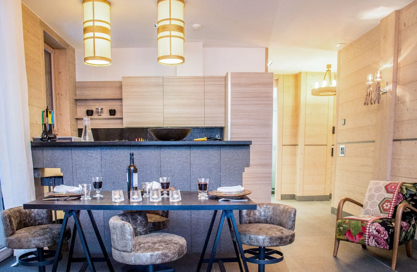 Warmes und charmantes 3,5 Zimmer für Weihnachten und Neujahr im Zentrum von Crans - Foto 3 von 12