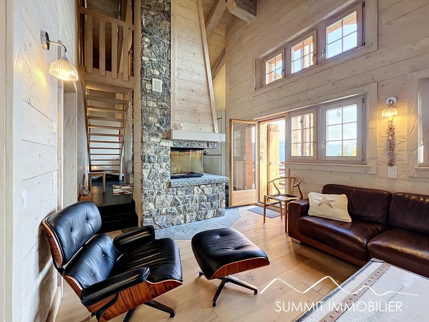 Hameau du Vieux Tilleul - Magnificent chalet with ski-in/ski-out access in Crans-Montana - Photo 7 of 13