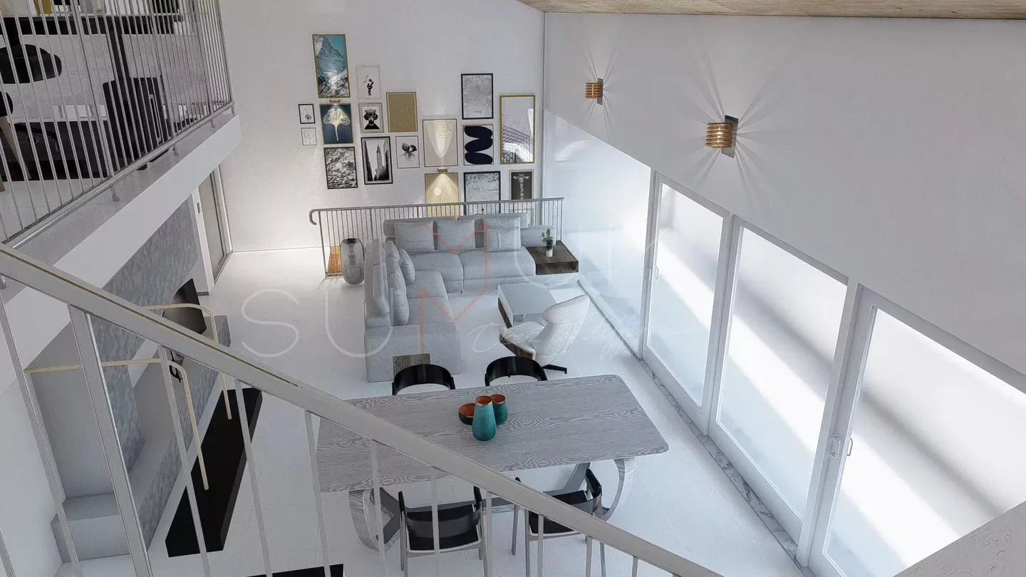 Selten - Wunderschöne Penthousewohnung mit Kathedralenwohnzimmer + Terrasse - Foto 2 von 13