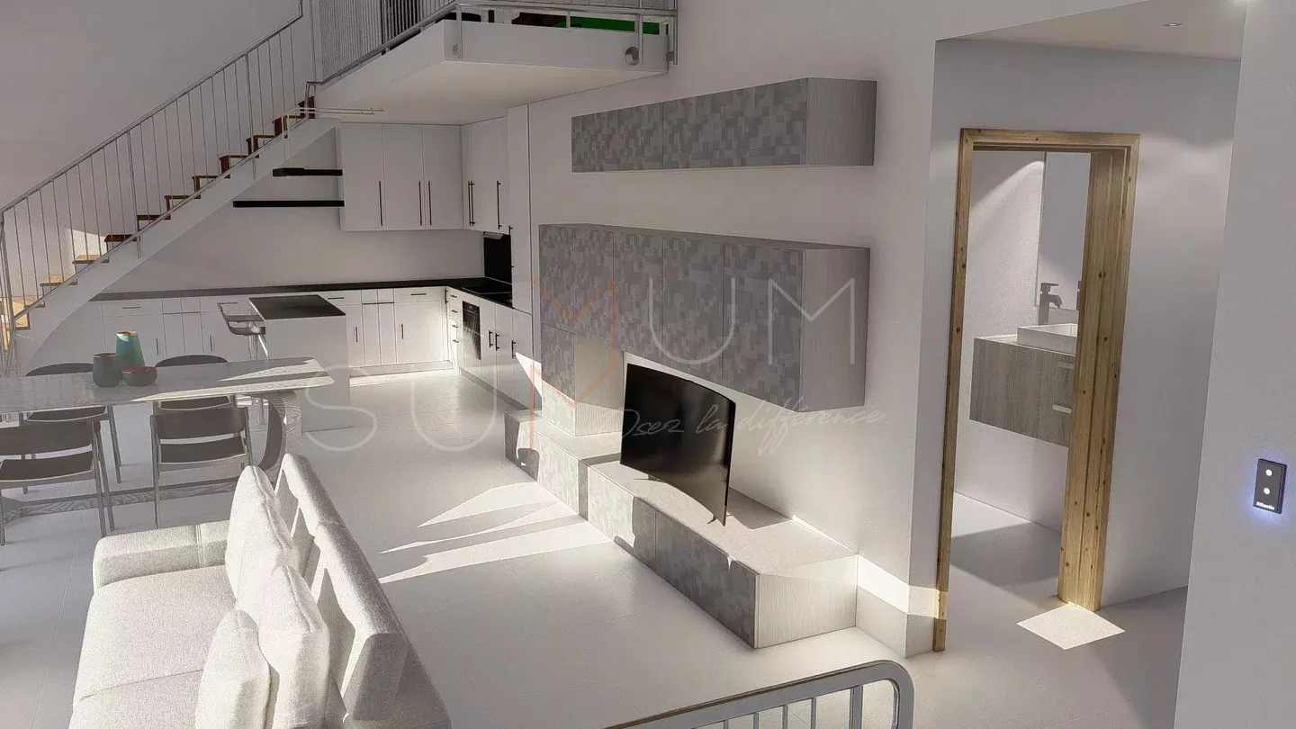 Selten - Wunderschöne Penthousewohnung mit Kathedralenwohnzimmer + Terrasse - Foto 1 von 13