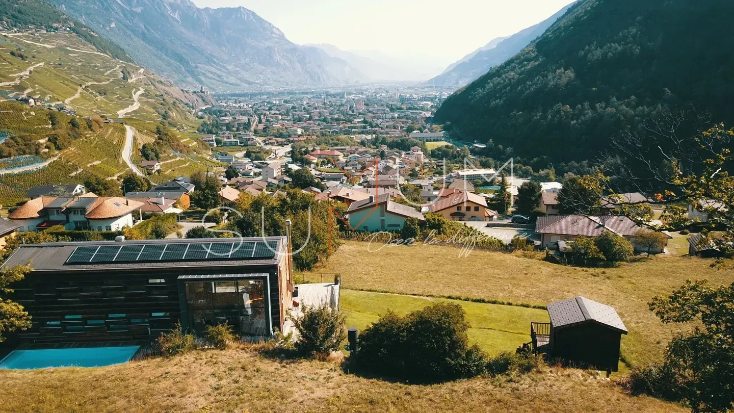 UNICO - Martigny - Splendida villa all'ultimo piano con vista mozzafiato - Foto 6 di 13