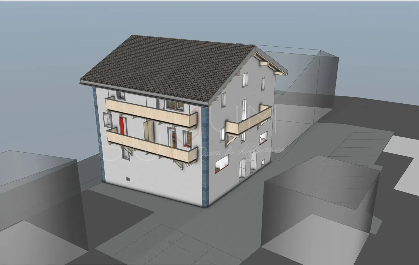 Savièse, Saint-Germain: Dorfhaus zu transformieren, 590 m2 Potenzial - Foto 2 von 13