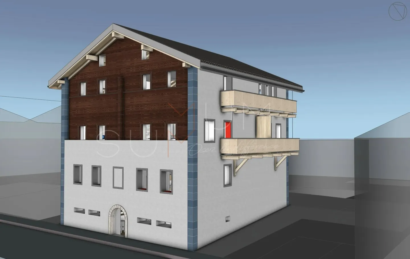 Savièse, Saint-Germain: Dorfhaus zu transformieren, 590 m2 Potenzial - Foto 1 von 13