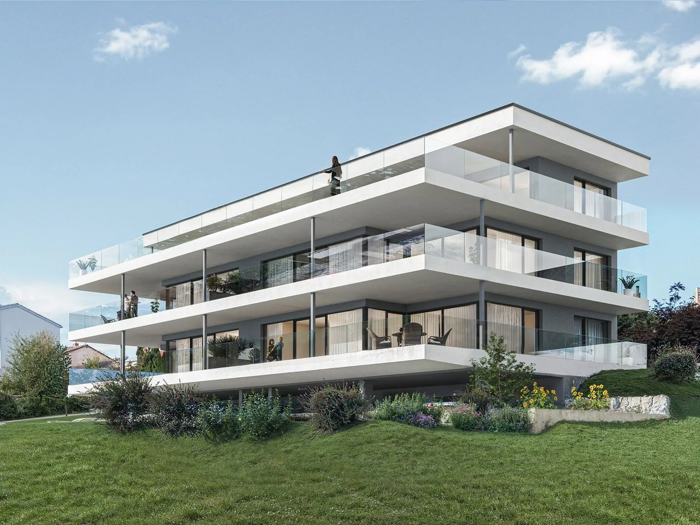 New construction project "Sunny Hill 2" - a dream home on Rosenberg above Sirnach (W002). - Photo 2 of 13