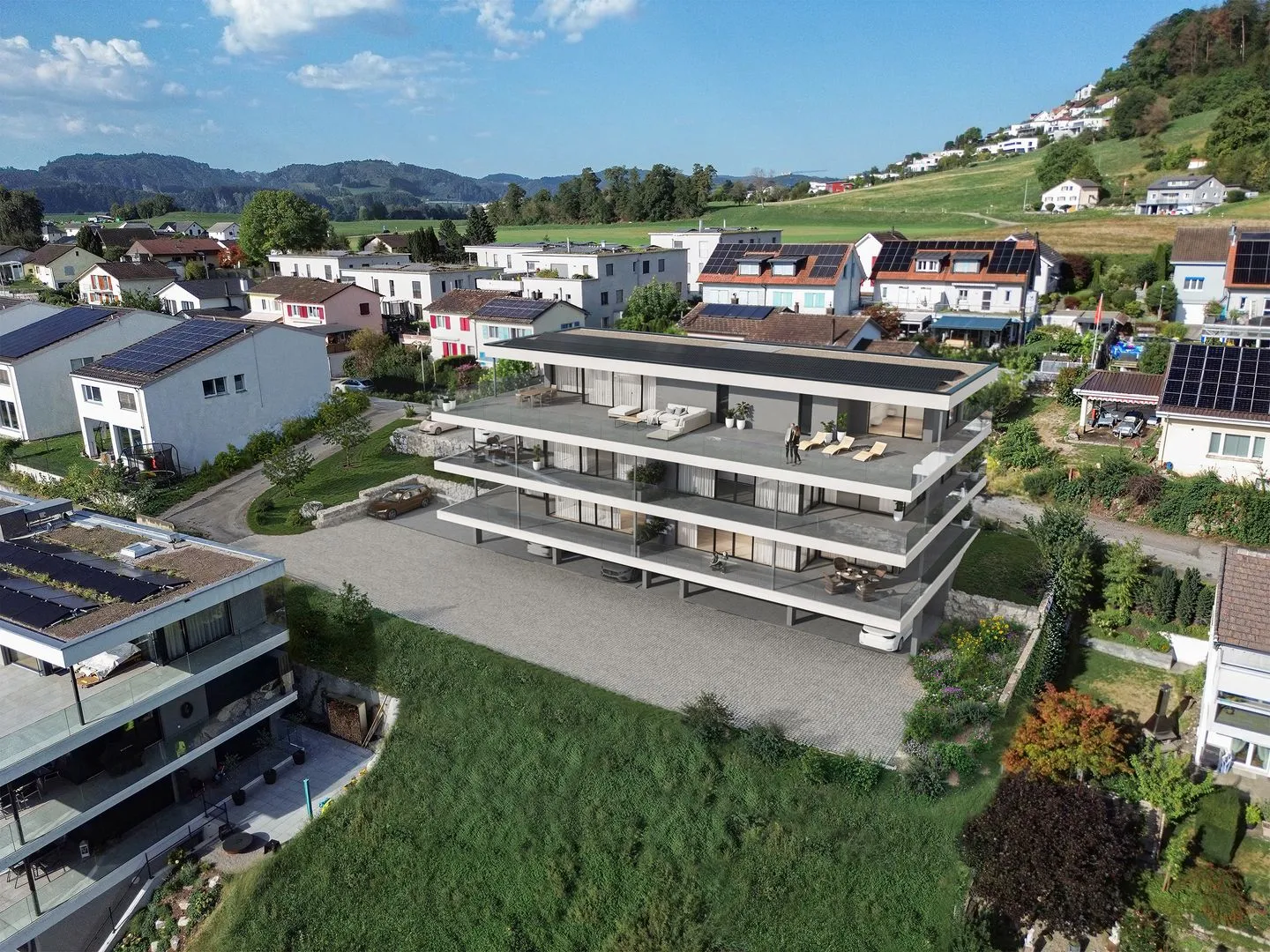 New construction project "Sunny Hill 2" - a dream home on Rosenberg above Sirnach (W002). - Photo 4 of 13