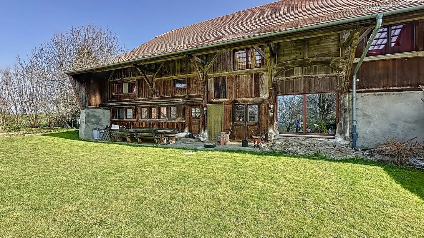 Bauernhof kaufen - Route De La Léchière 3, 1695 Villarlod - Foto 4