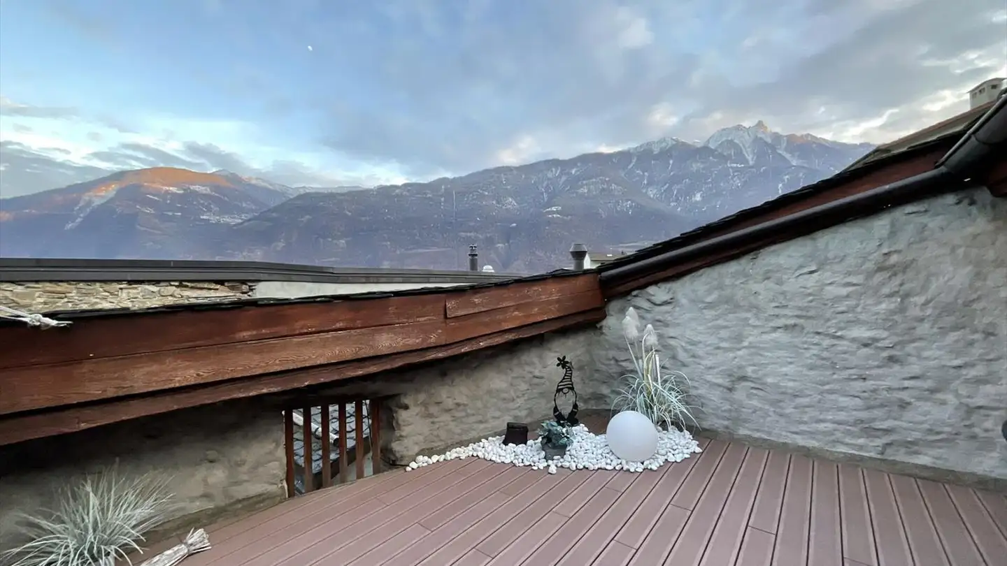 Maison en terrasse à vendre - 1913 Saillon