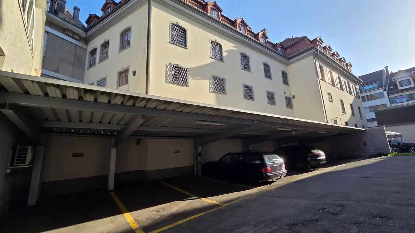Parkplatz im Freien mieten - Feuergasse 1, 9000 St. Gallen