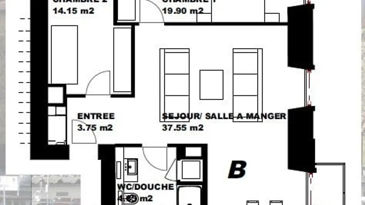 Apartment for rent - Rue Du Musée 1, 2000 Neuchâtel - Photo 2