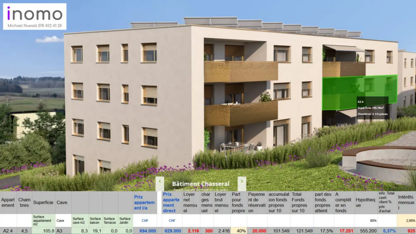 Attico in affitto - Impasse de Vulliama 30, 1489 Murist - Photo 2