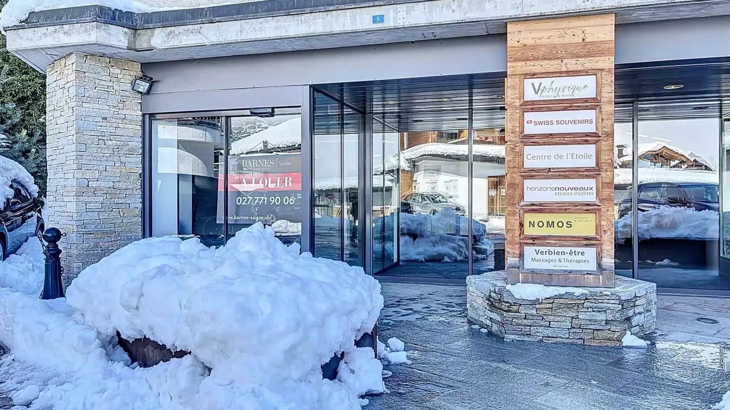 Centre commercial à louer - 1936 Verbier