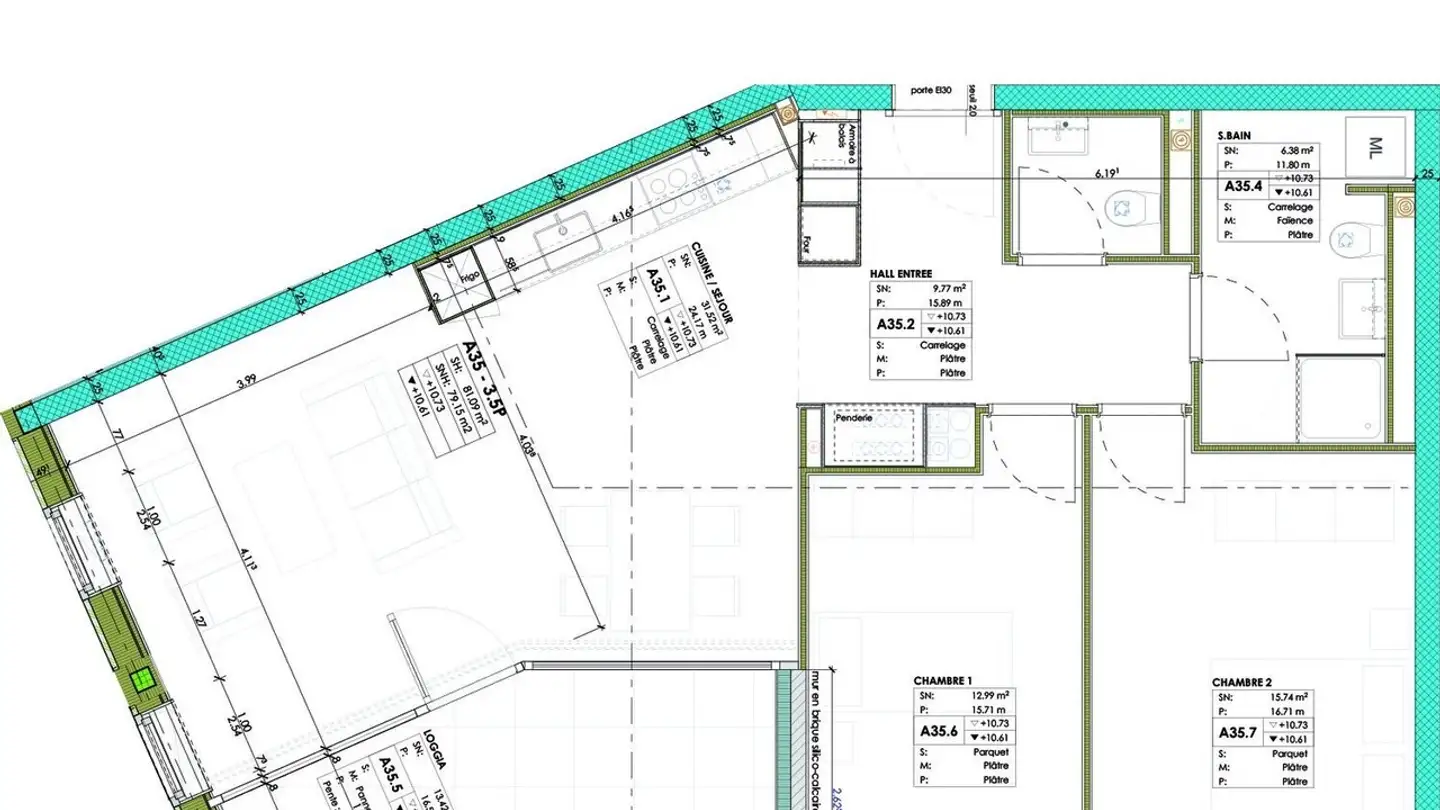 Appartement à louer - Rue Porte-d'en-Bas 6, 1635 La Tour-de-Trême