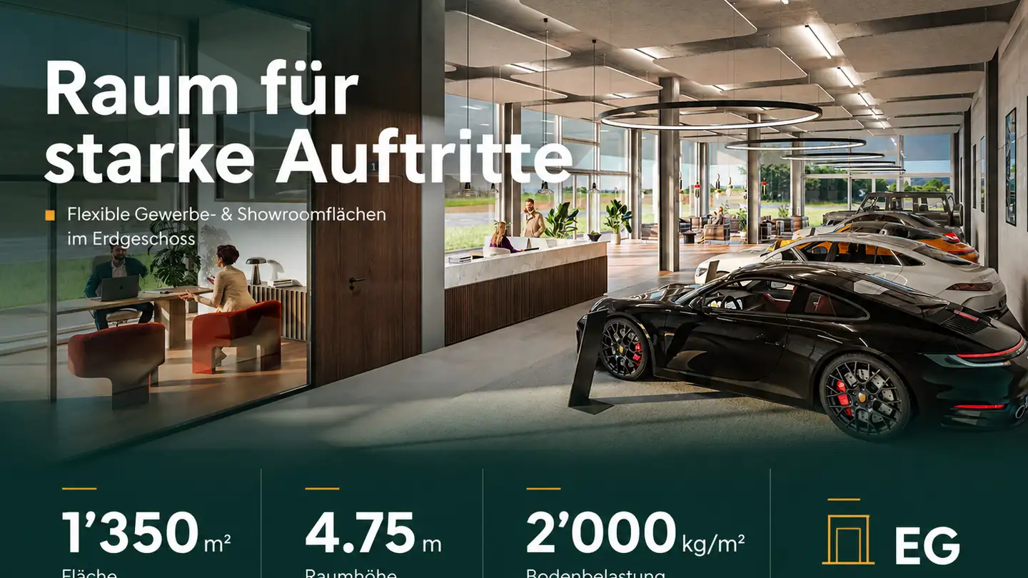 Geschäft mieten - Hauserstrasse 7, 5242 Lupfig