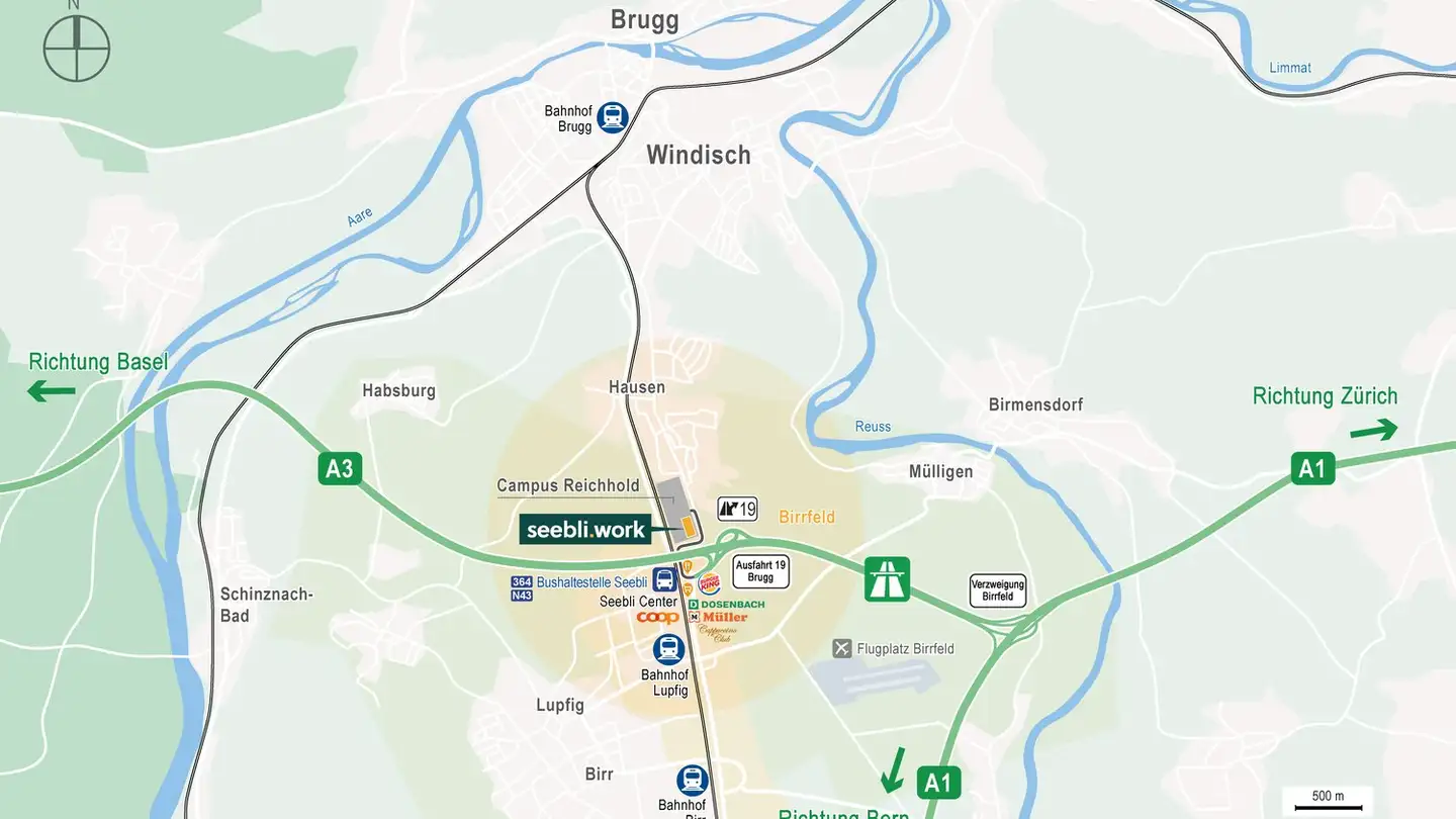 Geschäft mieten - Hauserstrasse 7, 5242 Lupfig - Foto 4