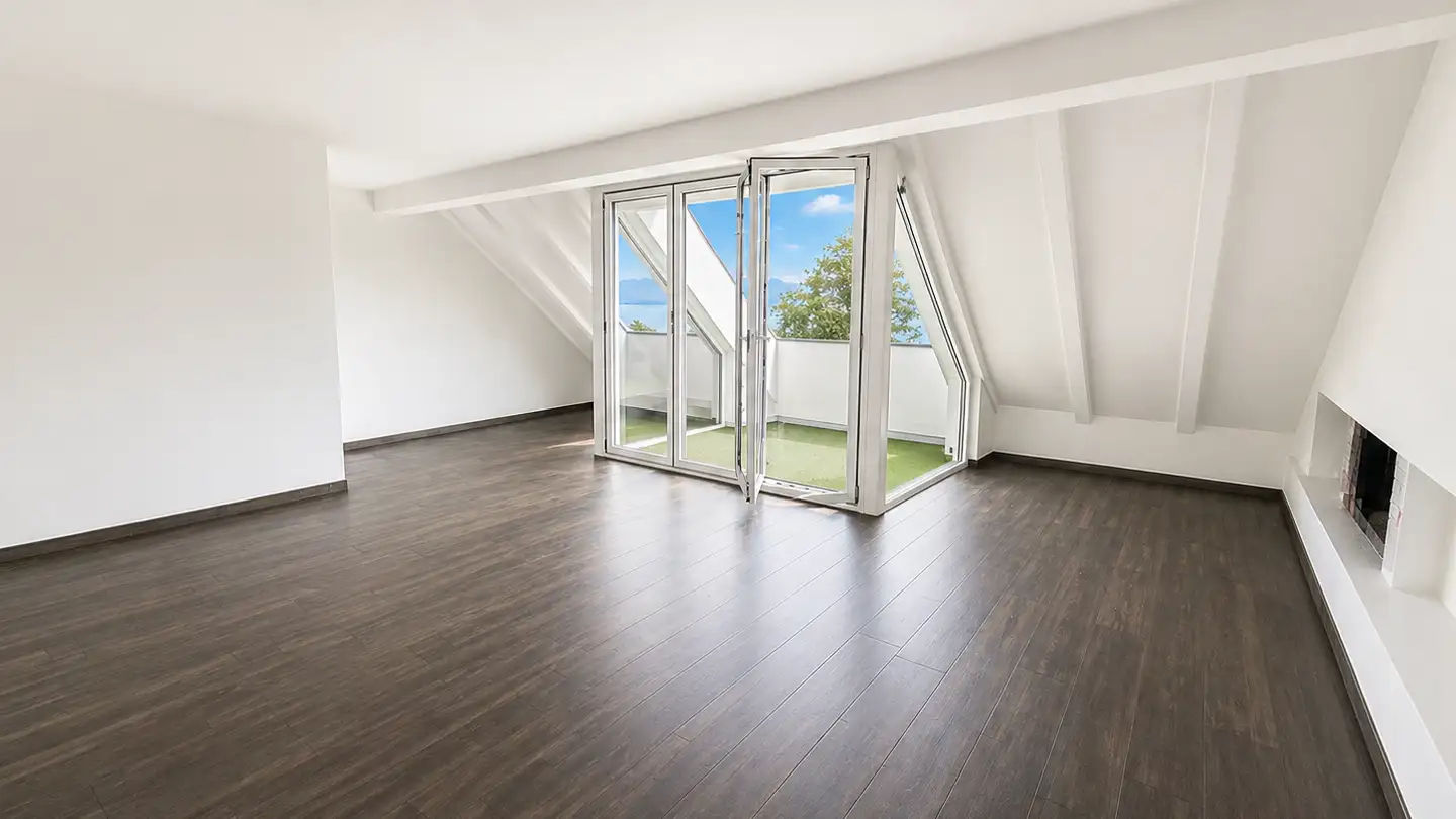 Attic flat for rent - Route du Village 25, 1112 Echichens