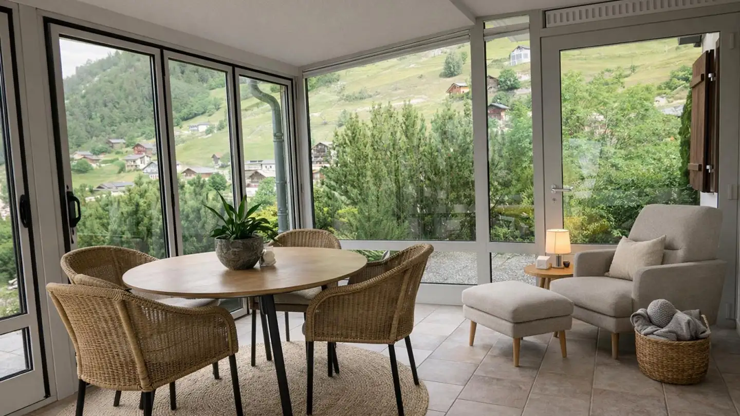 Casa singola in affitto - Obere Zälg 20, 3956 Guttet-Feschel - Foto 2