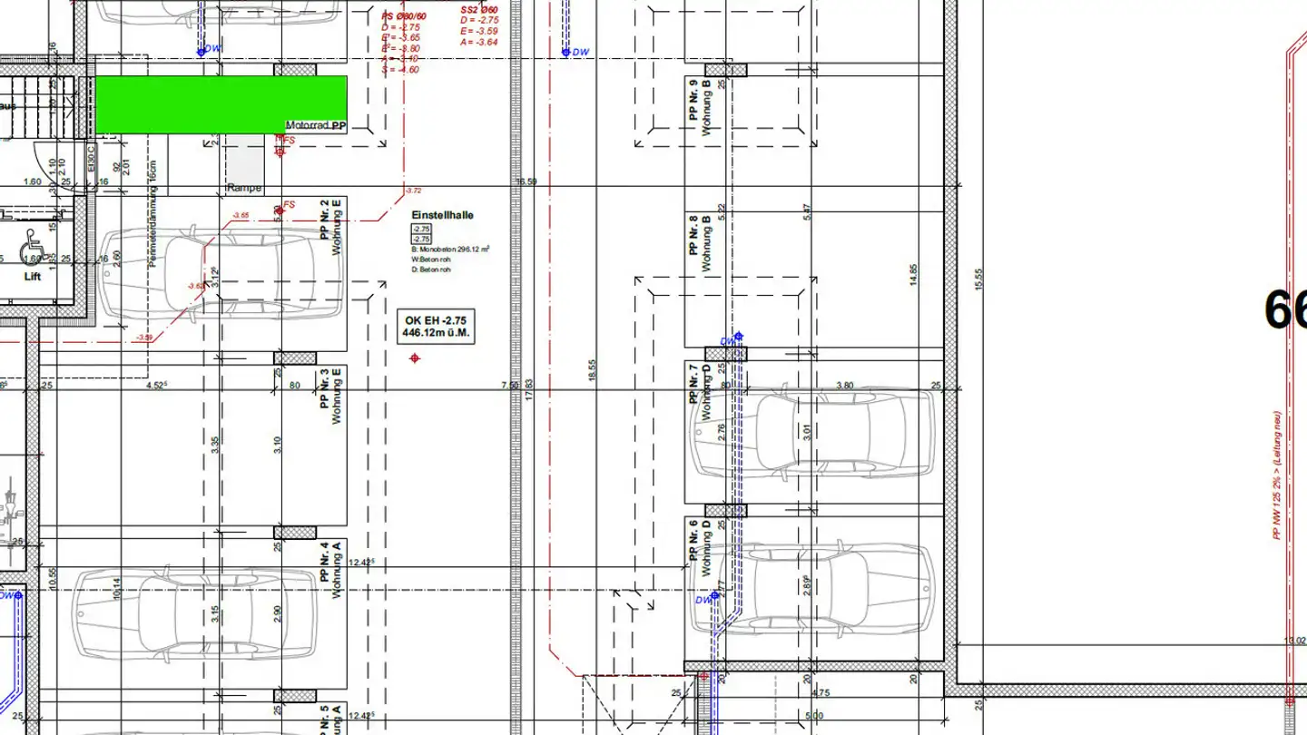 Parcheggio interno per moto in vendita - Dammstrasse 56, 4562 Biberist - Foto 4