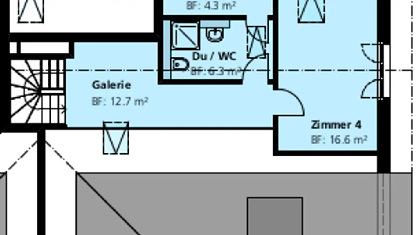 Attique à louer - Kirchstrasse, 8153 Rümlang - Photo 3