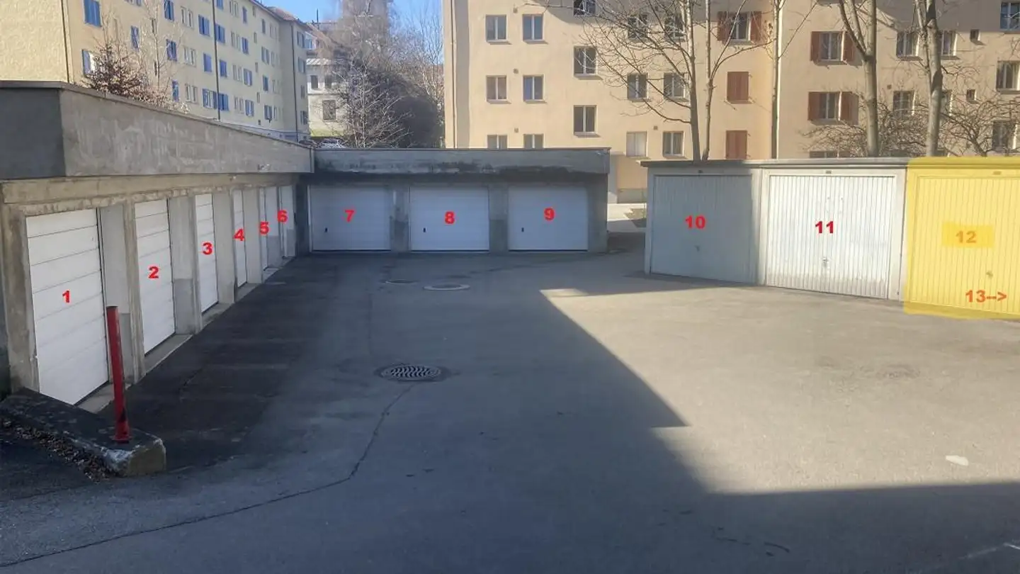 Single garage for rent - Rorschacher Strasse, 9016 St. Gallen